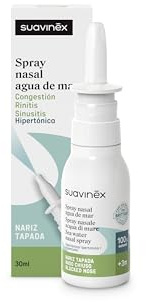 Suavinex, Spray Nasale Acqua di Mare Delicato, 30 ml, 3+ mesi