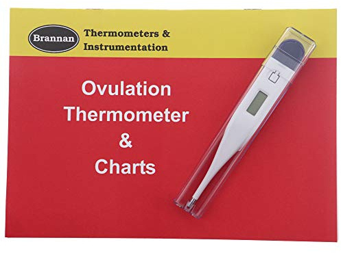 Basal Thermometer For Ovulation With Recording Charts