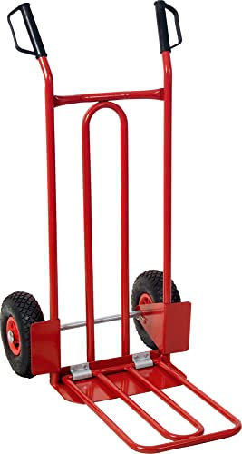 KS TOOLS Diable avec Bavette Roues Gonflables - 250 kg