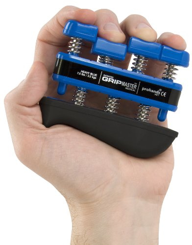 Gripmaster Hand und Fingertrainer (blau stark)