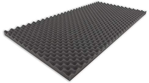 Noppenschaumstoff (4 St. Ca.100cm x 50cm x 3cm) Akustik Schaumstoff Dämmung