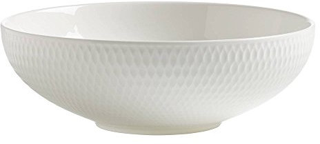 Maxwell & Williams Diamonds Round Soup Bowl Diameter 18.5 cm White