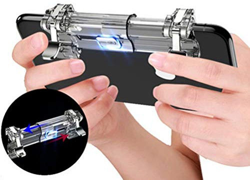 CSZH PUBG Mobile Contrôleur Manette Controller Chaud Gamepad pour Universal Téléphone Contrôleur de Jeu Tireur Déclencheur Bouton Touches Joystick pour PUBG pour iPhone XS