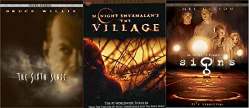 M. Night's Mind-Shattering Triple Feature DVD Movie Collection: The Sixth Sense (Vista Series Packaging) + The Village + Signs