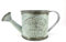 Crispe Blumentopf aus Metall in Gießkannen-Optik - Grün - Durchmesser 13 cm