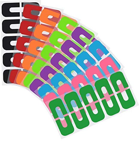 80 Stück Nagellack Protector U-Form Abziehen Tape, Einweg Nagellack Schablone, Nägel Rand Hautschutz Hilfe zum Nägel Lackieren, Maincure Werkzeug für Nagel Kunst