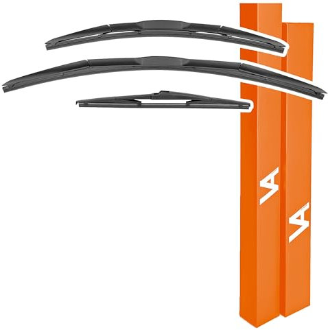 VIA ALBION® Limpiaparabrisas para: Mazda CX-5 [MK1] - 2012-2017 - Escobillas de repuesto delanteras y traseras