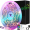 Homefire Led Streifen 10M RGB LED Strip Bluetooth LED Lichterkette Selbstklebend mit APP und Fernbedienung Smart Lichtband Timer Lichtband Fernseher Musik Sync LED Band für Zuhause Party
