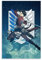 MUTYNE Anime Attack on Titan Levi Poster Dekorative Malerei Leinwand Wandkunst Wohnzimmer Poster Schlafzimmer Malerei 08x12inch(20x30cm)