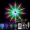 Wisada Bluetooth Feuerwerk LED Lichterkette,USB Multicolor Chasing Effekt LED Streifen,RGBIC Firework Streifen Sync Mit Musik 195LEDs Starburst Lichter Mit Fernbedienung für Weihnachten Party Bar Deko