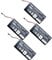 New for NS Switch Controller Extra Rechargeable Li-ion Battery Pack 4 Replacement, for Nintendo Switch JoyCon Left & Right Wireless Controllers, Original HAC-006 525mAh Four Lithium Batteries