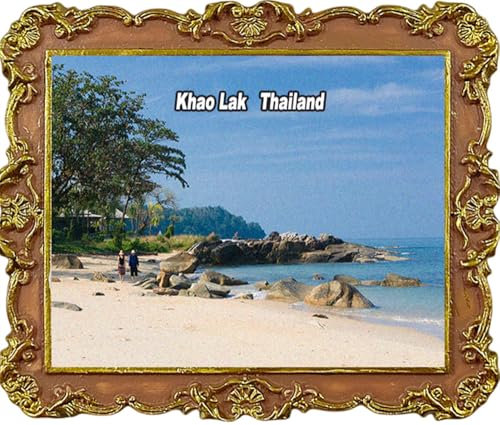 Khao Lak Thailand Refrigerator Magnets Tourism Souvenir Fridge Decoration Magnet