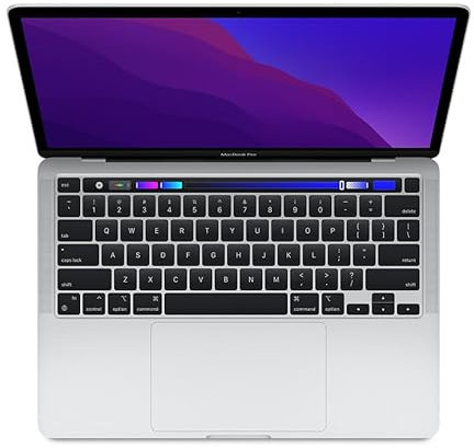 2020 Apple MacBook Pro con Chip Apple M1 (13-pulgadas, 8GB RAM, 256GB SSD de Almacenamiento) (AZERTY French) Plata (Reacondicionado)
