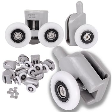 Przydasie 16-teiliges Rollen-Set für Duschkabinen, 25 mm