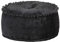 Pouf Rund Samt 40×20 cm Anthrazit,jiangboyue-287565