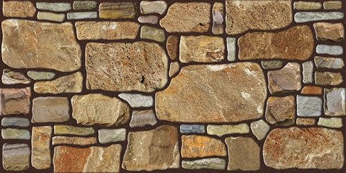 Grace Baltic Panneaux muraux 3D aspect brique, revêtement en pierre, revêtement en polystyrène pour salon, cuisine, salle de bain, balcon, chambre à coucher, arrière, comptoir, terrasse intérieure et