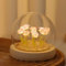 Danolt Rosa Rose Nachtlicht, Rose Lampe Blumenlampe für Mädchen und Frauen