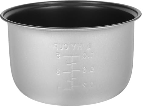 UKCOCO Cuve Intérieure De Rechange Pour Cuiseur À Riz Cuve Intérieure Antiadhésive Pour Rice Cooker Et Cuiseur Électrique Chauffe Uniformément Les Soupes 7.28 X 7.28 X 4.33 in 1 Pièce