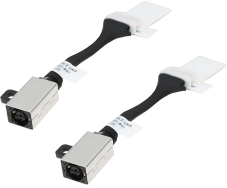 eMagTech Lot de 2 Câbles Alimentation CC pour Ordinateur Portable (7DM5H 07DM5H) Compatible avec Dell Latitude 3410 3510 E3410 E3510