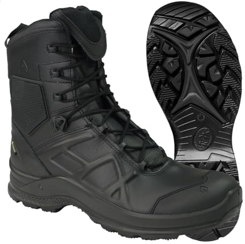 HAIX Bottes de police Black Eagle Tactical Pro 2.1 GTX High, Noir , 43.5 EU
