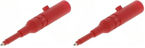 Chauvin Arnoux Pointe de test Rouge 600 V CAT IV (Lot de 2)