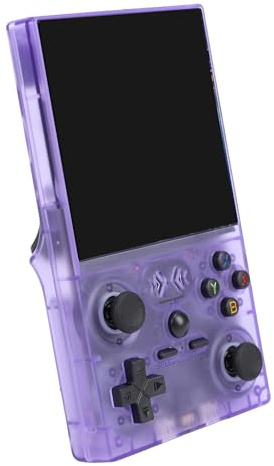 Keenso Console de Jeu Portable, Mini Console Open Source avec écran IPS de 4 Pouces et Jeux Rétro pour Une Expérience de Jeu Portable (Violet)