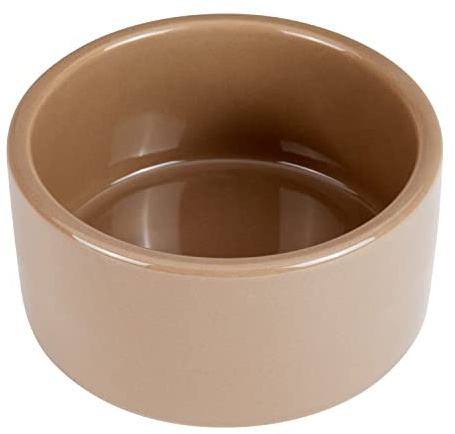 Kaytee Stoneware Ceramic Pet Hamster Bowl, Brown, 5-Inch