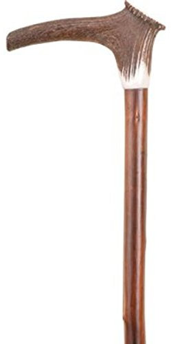 Staghorn Crown Handled Walking Stick
