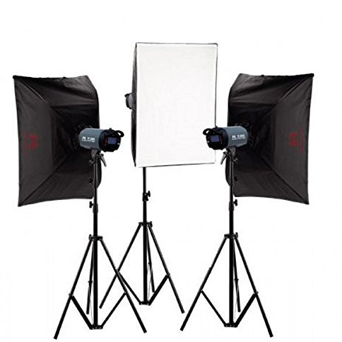 Falcon Eyes tfk-3400l Set di flash da studio con schermo LCD