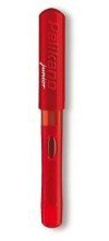 Pelikan Schulfller Pelikano Junior, L, rot transluzent