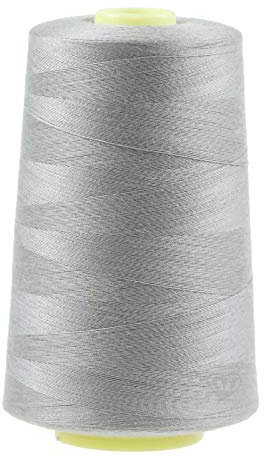 4572m Nähgarn Overlockgarn Overlock-Nähgarn Oeko-Tex 400 Farben, Col. 701-740, Farbe:A726 hellgrau