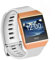 Fotover Ersatzarmband Kompatibel mit Ionic,Einstellbar atmungsaktiv weiches TPU-Uhrenarmband Ersatzband for Ionic Fitness Smartwatch mit Ionic Schutzfolie,White