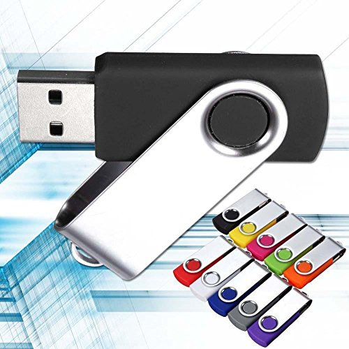 Lot de 100 clés USB 2.0 Capacité réelle 256 Mo