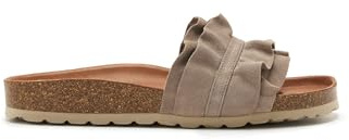VERBENAS Sandalen Rocio Volante Piedra - Größe: 40