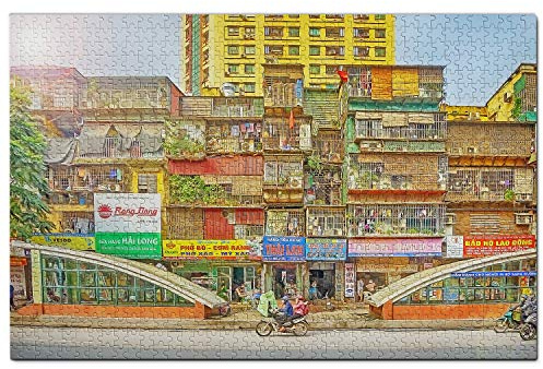 Vietnam Puzzle für Erwachsene 1000 Teile Holz Reise Geschenk Souvenir