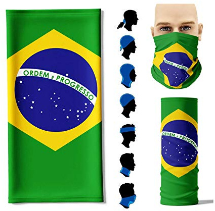 Stikkma Multifunktionstuch Brasilien Face Pad+
