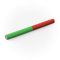 Maqna Stabmagnet - Schulmagnet, 12x150mm, Rechteckig, Eisen, Nutzmagnet, Magnet