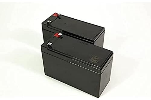 Eaton - Batteries de Remplacement pour Onduleur Eaton EL1600USBFR/EL1600USBIEC/5S1500I/ELP1600FR/ELP1600IEC - Noir