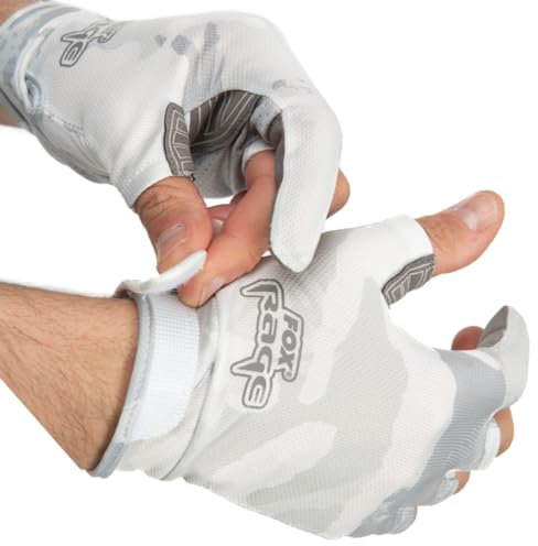 Fox Rage Handschuhe zum Spinnfischen UV Gloves, Größe:L