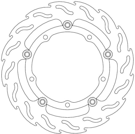 BRAKE DISC FLAME FLOAT FT R
