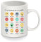 C'est normal de se sentir Heureux émotion sentiments Tasse à café pour hommes garçons Tasse santé mentale pour la maison Salle de jeux Psychologie Thérapeute Bureau (C'est normal de se sentir heureux)