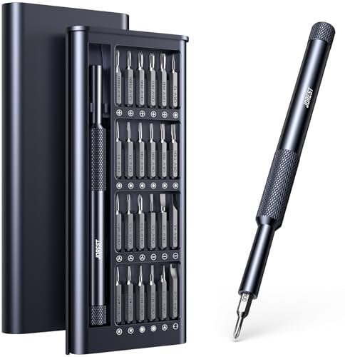 JOREST 25 in 1 Cacciaviti Precisione Set, Professionali Mini Magnetico kit di Riparazione Portatile con Torx Bits, per Macbook, iphone, Switch, Occhiali, Orologio, PS4,PS5, Xbox, Bike, Toy