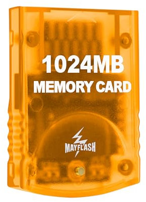 MAYFLASH 1024MB(16344 Blocks) Memory Card for Gamecube and Wii