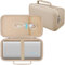 RAIALL Hard Travel Case for Sony ULT Field 3 Wireless Portable Bluetooth Speaker, Sony ULT Field 3 Protective Carrying Storage Bag, Extra Mesh Pocket for Shoulder Strap and USB Cable, Champagne Gold