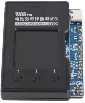 RASTKY Portable Battery Efficiency Pop Up Tester with LCD Display and Firmware Upgrade - Ideal Battery Tester for Phone Repair Shops