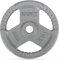 Hantelscheiben - 1.25, 2.5, 5, 10, 20 kg - Gusseisen Gewichte 30 mm - Fitness Scheiben, Schwarz Gussscheiben, Tri-Grip Gewichte für Hantel, Langhantel für Krafttraining (5kg / ⌀30 mm)