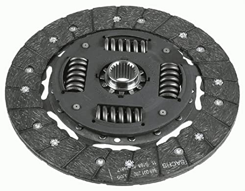 SACHS 1878 005 621 Kupplungsscheibe für Porsche 944 1981-1991 und Andere Fahrzeuge | Kompatibel mit: PORSCHE 944, 968
