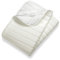 SETEX Versteppter Matratzen-Topper, 100 x 200 cm, Exclusive, Weiß, TOP3100200001002