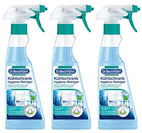 3 x réfrigérateur Dr Beckmann hygiénique nettoyant Bio-alcool 250 ml