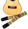 Alomejor Ukulele Gurt, Hawaii Verstellbarer Halsriemen Schulterriemen für 4-Saiter Sopran Konzert Tenor Bariton